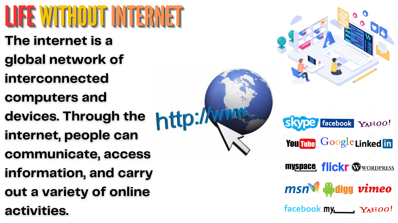 no internet connection in life